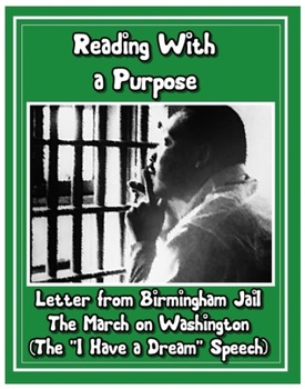 Preview of Martin Luther King Jr: March on DC, SCLC, Letter from Birmingham Jail
