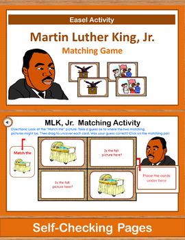 Martin Luther King, Jr. Matching Game by Anna Navarre | TpT