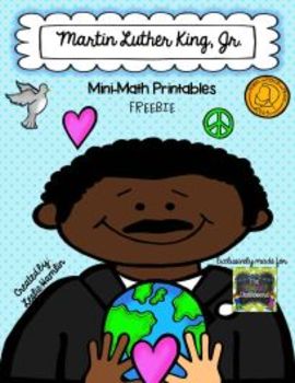 Preview of Martin Luther King Jr. Math Printable Freebie!