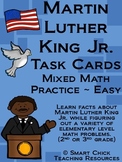 Martin Luther King Jr. Math Task Cards! (set of 20)  for Gr. 2-3