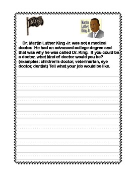 Martin Luther King Jr. Math and Reading Worksheets Grades 2-3 | TpT