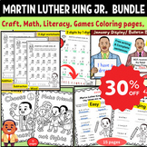 Martin Luther King Jr. Mega Bundle | Math, Craft, Coloring