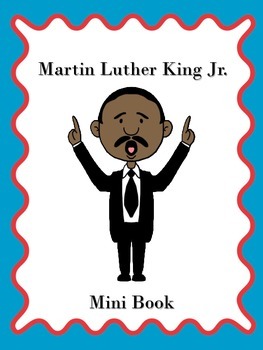 Preview of Martin Luther King Jr. Mini Book