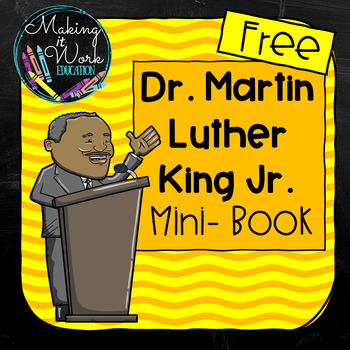Preview of Martin Luther King Jr. | Mini-Book