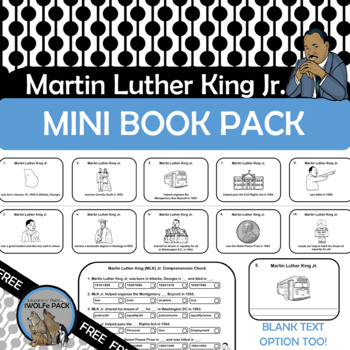 Preview of Martin Luther King Jr. Mini Book Pack FREE