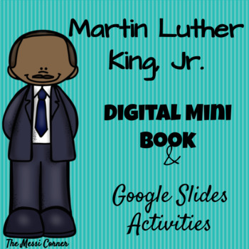 Preview of Martin Luther King Jr. - Mini Book and Activities - Google Slides