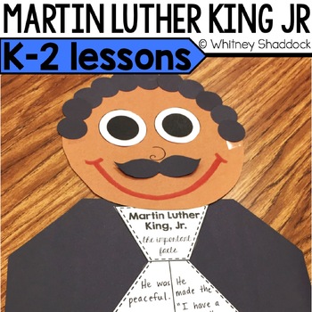 Preview of Martin Luther King, Jr. Lessons and Activities for Black History Month