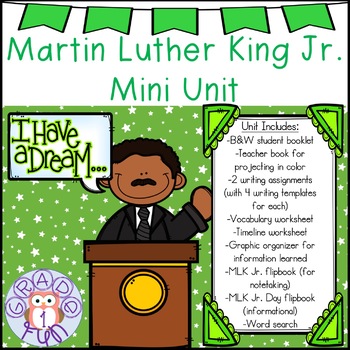 Preview of Martin Luther King Jr. Mini Unit