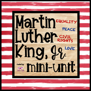 Preview of Martin Luther King, Jr.  Mini-Unit