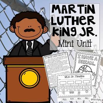 Preview of Martin Luther King Jr. Mini Unit