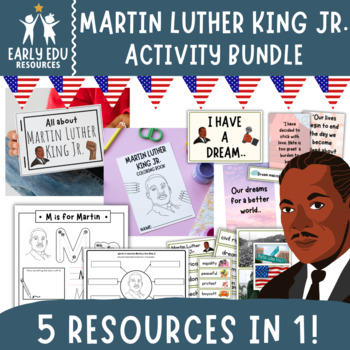 Preview of Martin Luther King Jr. Mini Unit Bundle