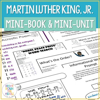Preview of Martin Luther King, Jr. Mini-Unit
