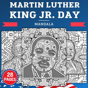 Preview of Printable Martin Luther King Jr | Mlk Coloring Pages - Fun Januay Activities