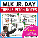 Martin Luther King Jr. Day Music Activities - Treble Clef 