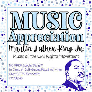 Preview of Martin Luther King Jr. | Music of the Civil Rights Movement | Digital Resource
