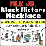 Martin Luther King Jr. Necklace MLK Jr. Day Craft for Blac