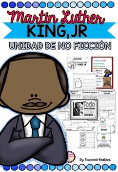 Preview of Martin Luther King Jr  Non-Fiction Unit in Spanish