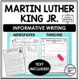 Martin Luther King Jr. INFORMATIVE Writing | MLK NONFICTIO
