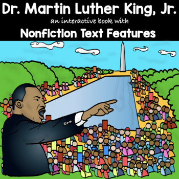Preview of Martin Luther King Jr Activity Nonfiction Text Features