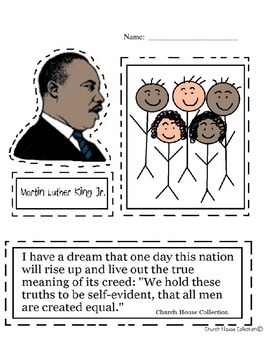 Preview of Martin Luther King, Jr. Pack (includes biography)