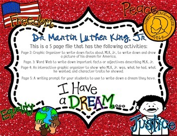 Preview of Martin Luther King, Jr. Packet