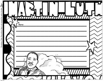 Martin Luther King, Jr. Partner Poster: A 4-Panel Collaborative Poster
