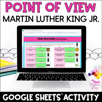Preview of Martin Luther King Jr. Point of View Digital Activity