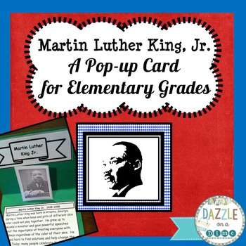 Preview of Martin Luther King - 3rd Grade - 4th Grade - 5th Grade
