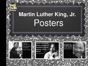 Preview of Martin Luther King, Jr. Posters