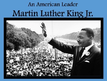 Preview of Martin Luther King Jr. Power Point