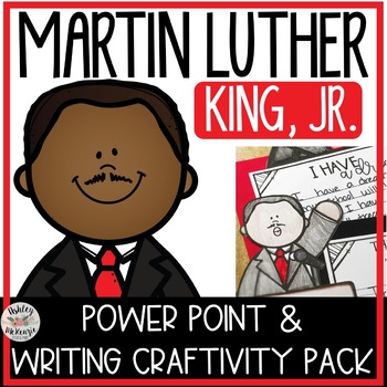 Preview of Martin Luther King Jr. Activities and Power Point Lesson