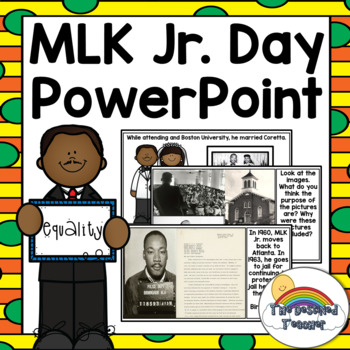 Preview of Martin Luther King Jr. PowerPoint | MLK Jr. Day PowerPoint | Distance Learning