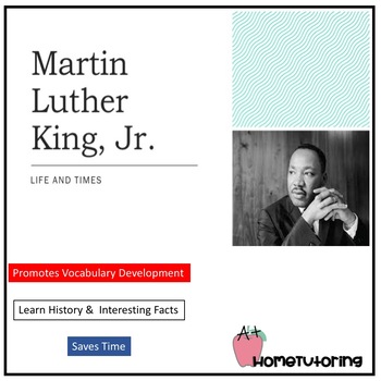 Preview of Martin Luther King, Jr. PowerPoint Presentation