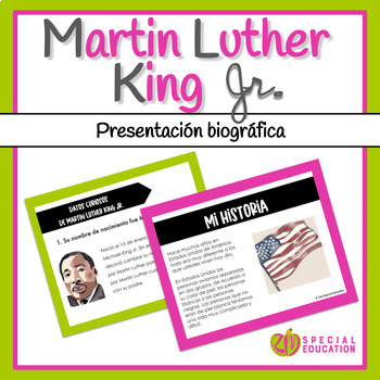 Preview of Martin Luther King Jr. - Presentación - MLK - Spanish - Presentation