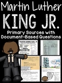 Martin Luther King Jr Primary Sources Document Based Quest