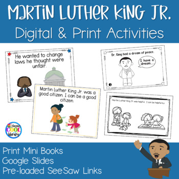 Preview of Martin Luther King Jr. - Print and Digital