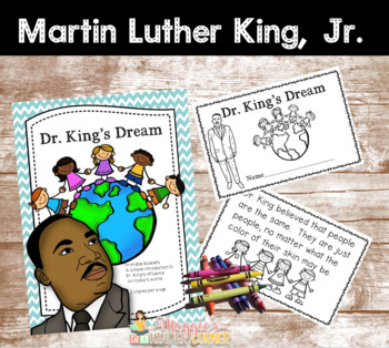 Preview of Martin Luther King Jr Printable Booklet