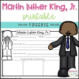 Martin Luther King, Jr. Printable FREEBIE