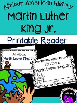 Preview of Martin Luther King, Jr. Printable Reader