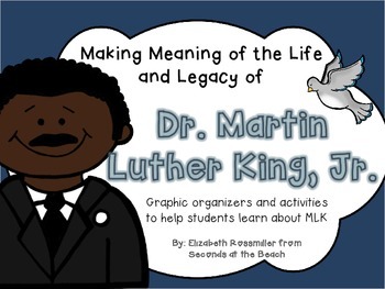 Preview of Martin Luther King Jr. Printables and Craftivity