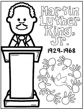 Martin Luther King, Jr. Printables And Read Alouds By The M Teacher