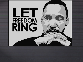 Preview of Martin Luther King Jr - Prompts for discussion and terrific writing