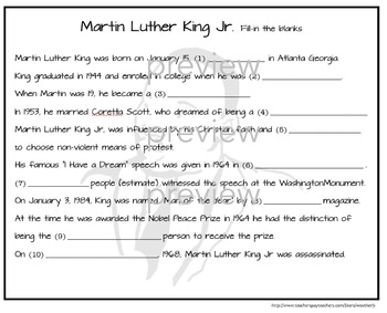 Martin Luther King Jr. - Proportions in Real World applications by ...