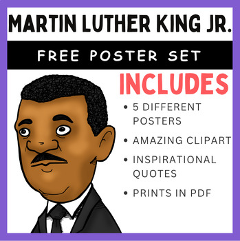 Preview of Martin Luther King Jr. Quote Posters