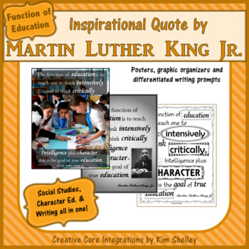 Preview of DIGITAL too! Martin Luther King Jr. Quotes EDUCATION