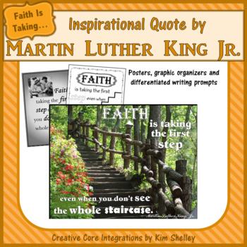 Preview of DIGITAL too! Martin Luther King Jr. Quotes FAITH