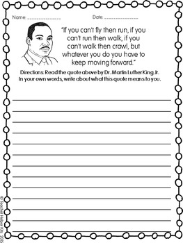 Martin Luther King Jr. by Teacher Helper Kits | TPT