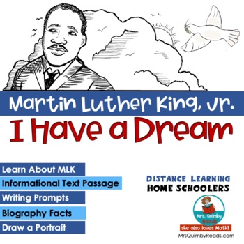 Preview of Martin Luther King, Jr. | 2nd Grade ELA | Read-Write | History | Social Studies