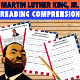 Martin Luther King, Jr. Reading Comprehension Passage TEKS 5.5C