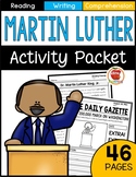 Martin Luther King Jr. Reading Passage & Activity Packet